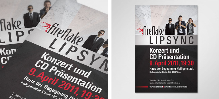 Flyer und Plakat